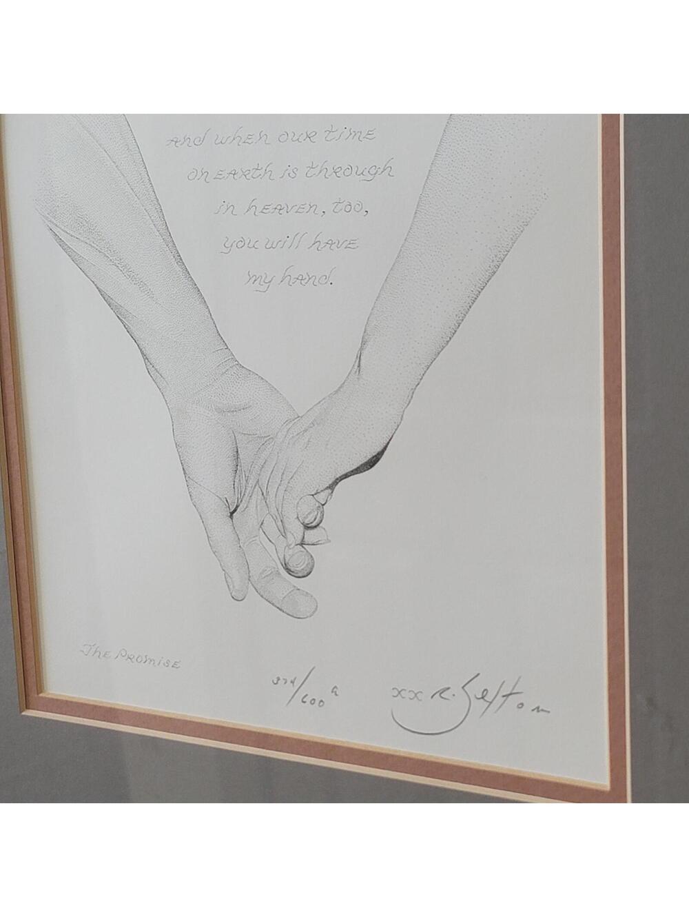 Robert Sexton "The Promise" Signed Limited Edition Framed Print #374/600
